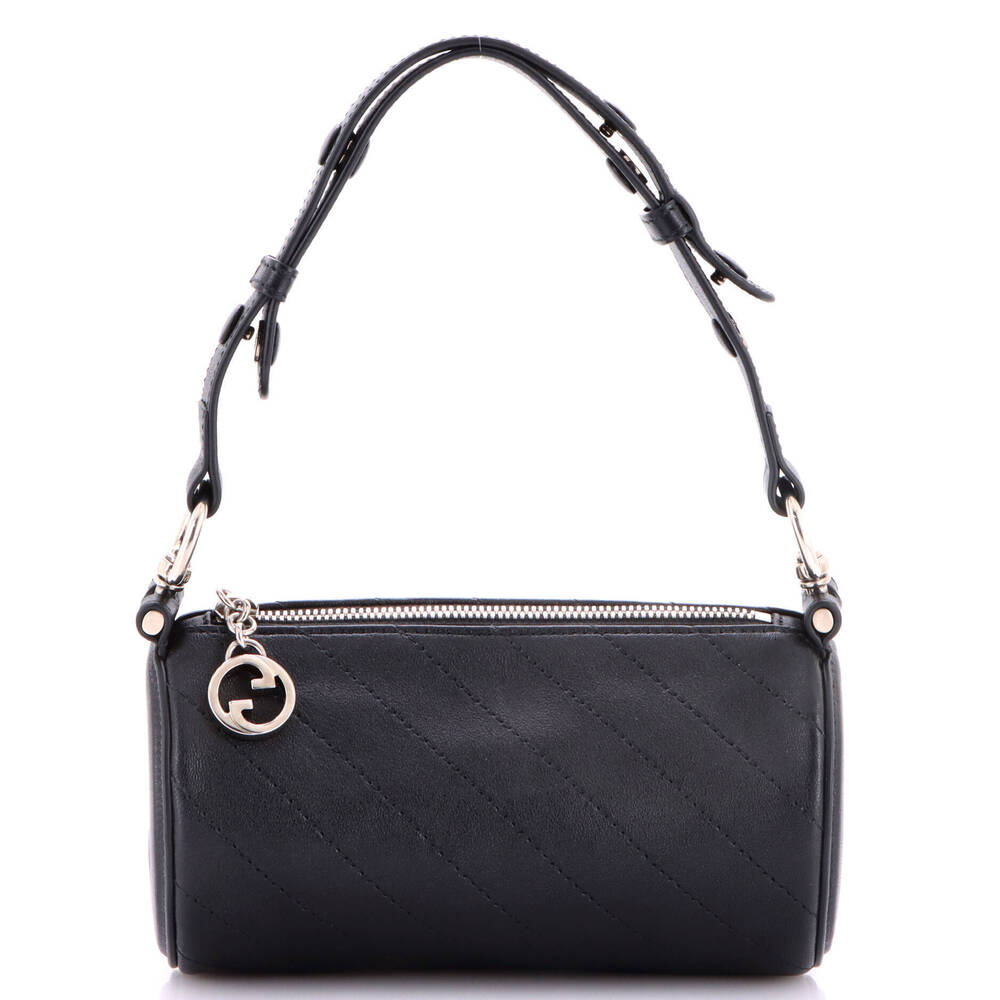 Gucci Mini Blondie Shoulder Bag Diagonal Quilted Leather